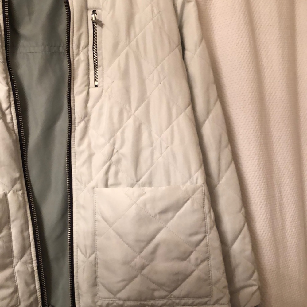 NWOT Reversible Mint A&F Down Bomber Jacket | SM - Picture 6 of 6